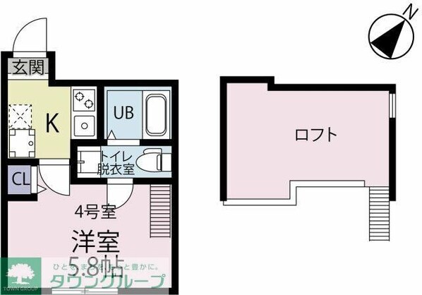 LIL GRANDE川崎の物件間取画像